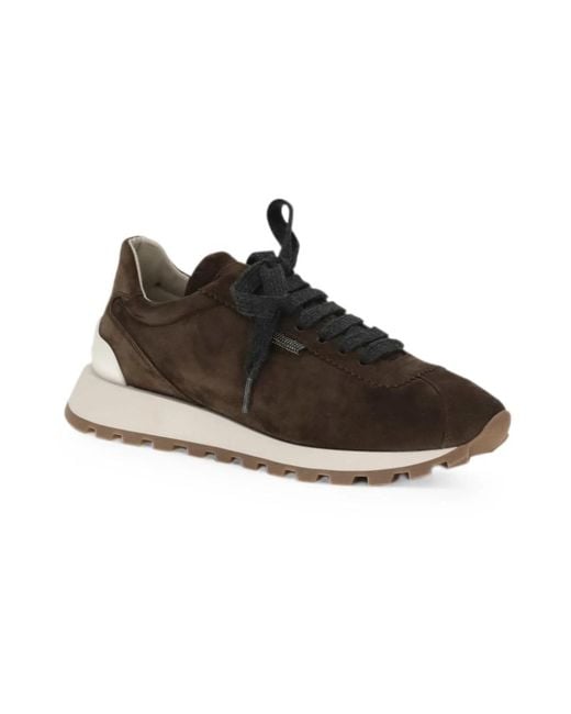 Brunello Cucinelli Brown Sneakers