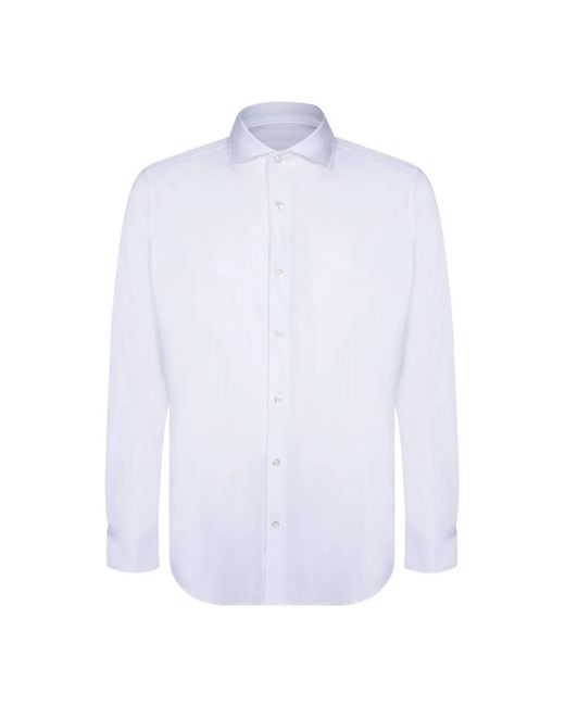 Dell'Oglio White Formal Shirts for men