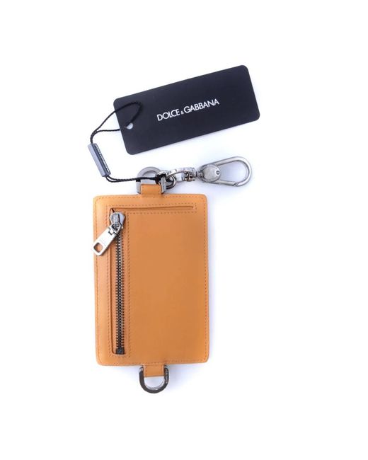 Dolce & Gabbana Orange Wallets & Cardholders for men