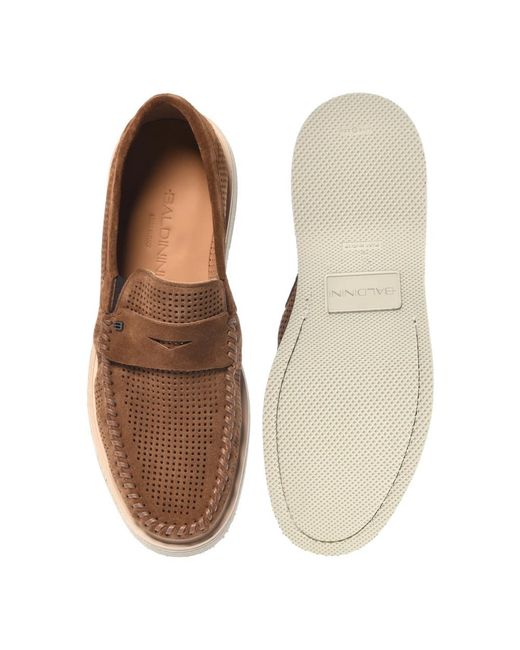 Baldinini Brown Loafers for men