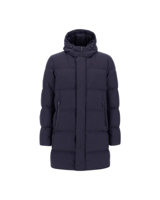 Herno Parkas in het Blue voor heren