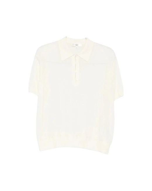 FRAME White Polo Shirts