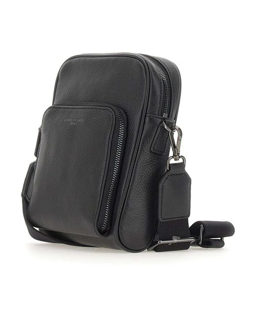 Gianni Chiarini Florence Crossbody Tas in het Black voor heren
