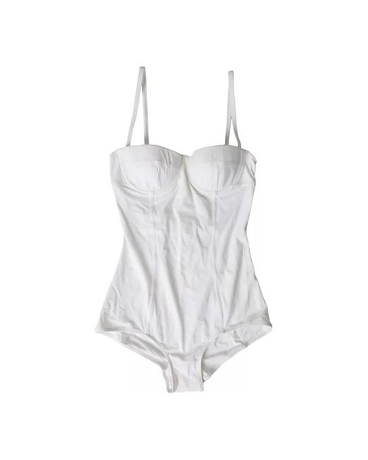 One-Piece Dolce & Gabbana de color Gray