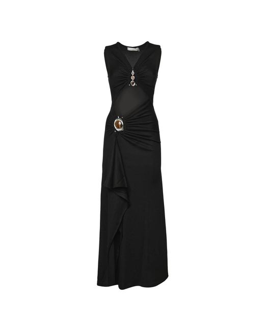 Christopher Esber Black Maxi Dresses