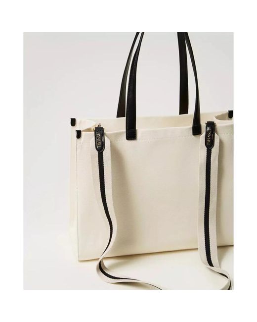 Tote Bags Twinset en coloris White