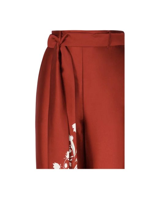 Guess Red Wide Trousers