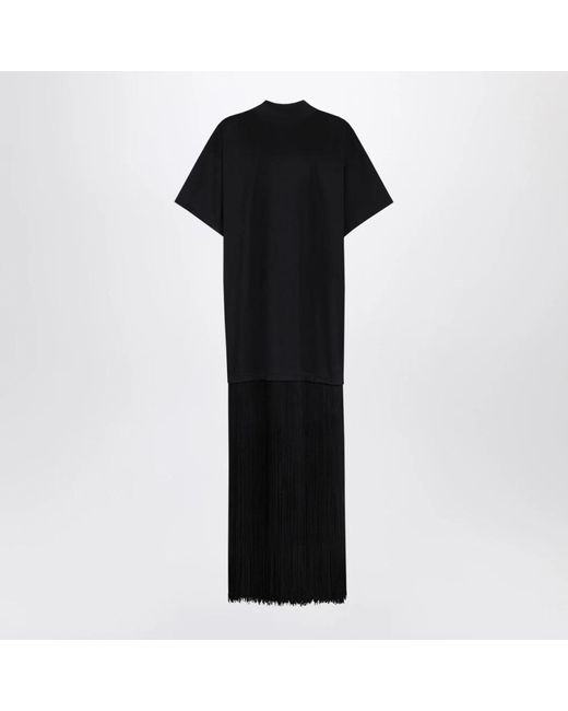 Alaïa Black Maxi Dresses