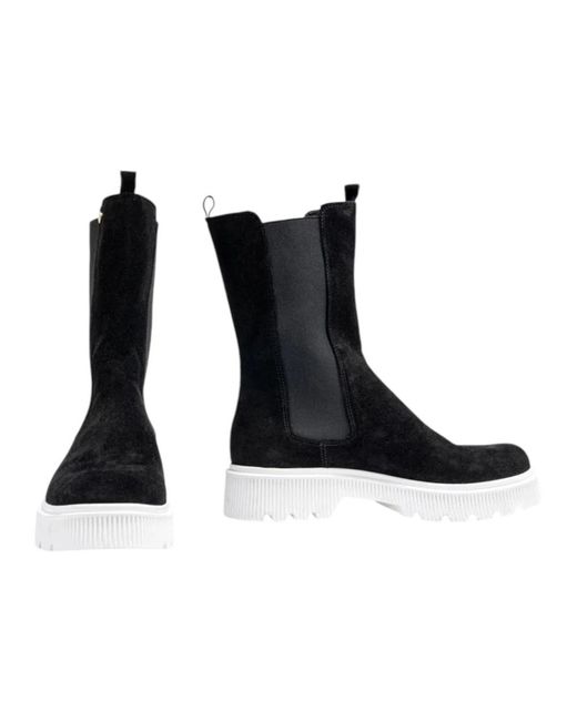 Gattinoni Black Chelsea Boots