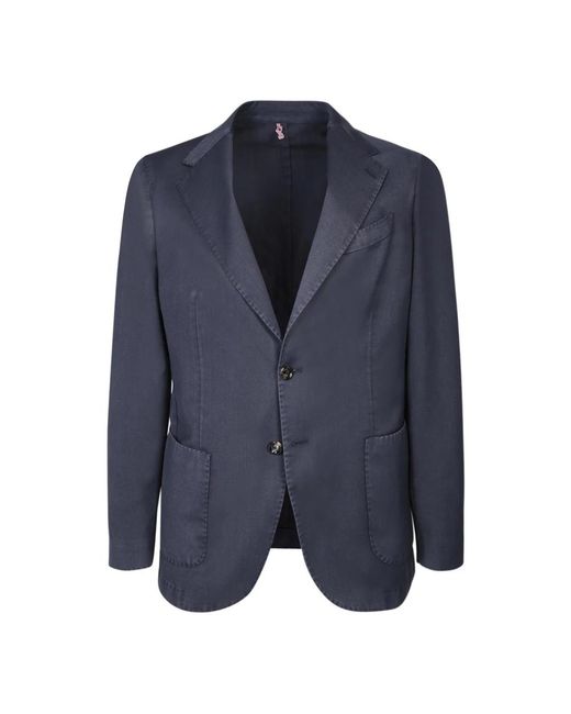 Dell'Oglio Blue Blazers for men