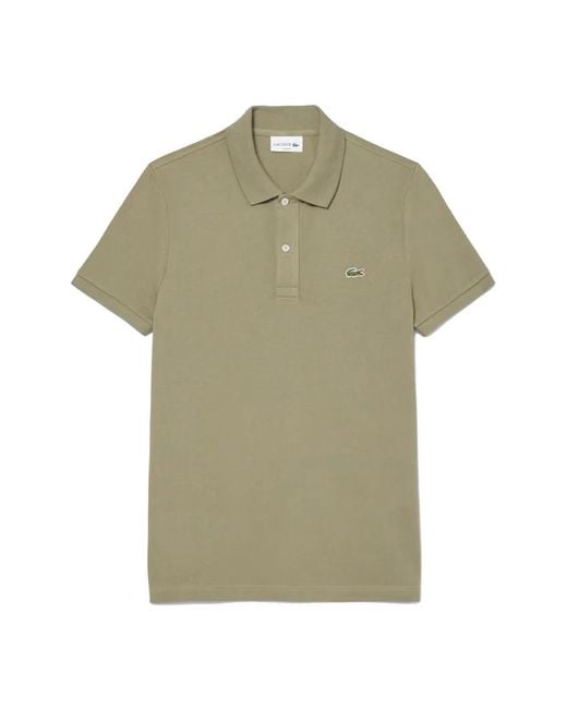 Lacoste Green Polo Shirts for men