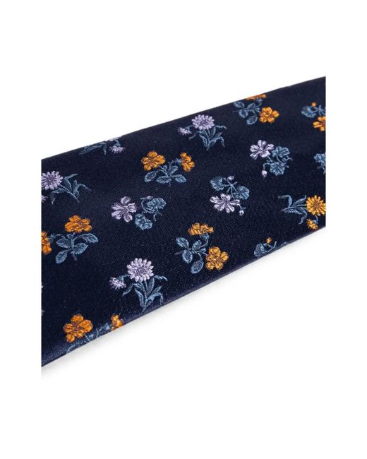 Dries Van Noten Das 102 in het Blue voor heren