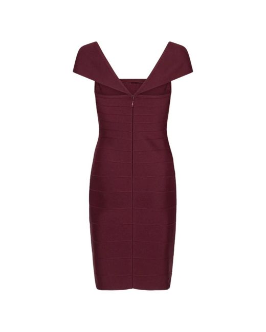 ROTATE BIRGER CHRISTENSEN Red Knitted Dresses