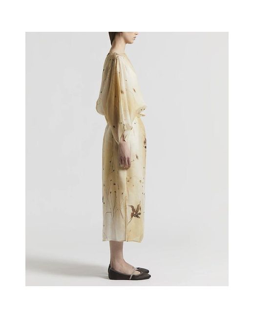 Midi Dresses Peserico de color Metallic