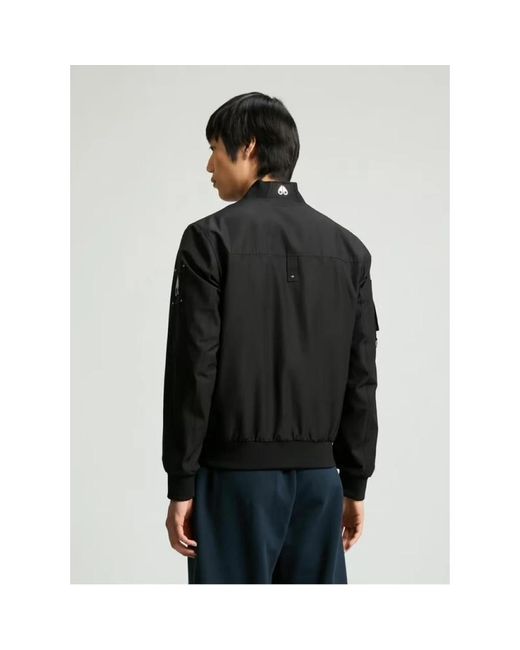 Moose Knuckles Bomber Jackets in het Black voor heren
