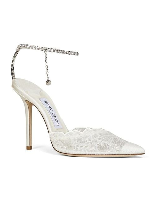 Jimmy Choo White Pumps