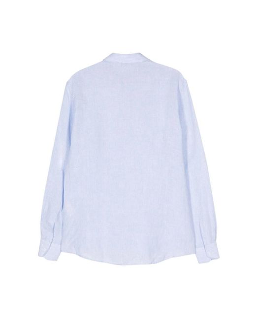 Peserico Blue Casual Shirts for men