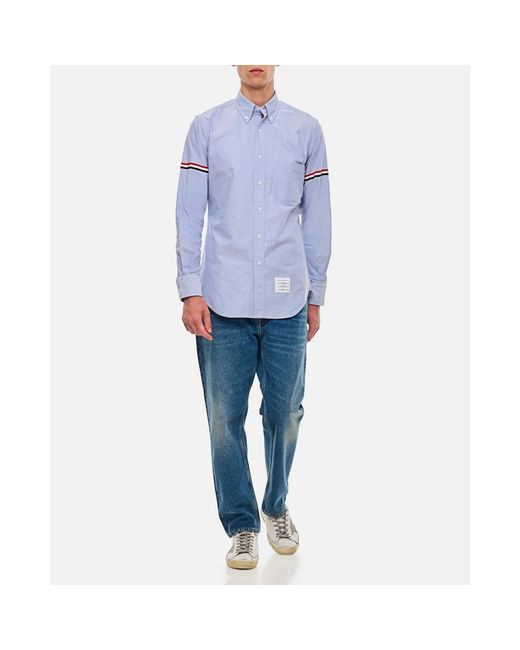 Thom Browne Blue Casual Shirts for men