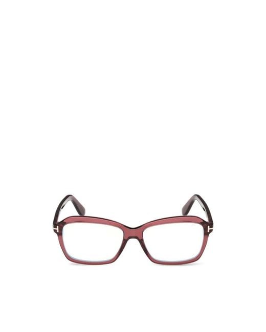 Tom Ford Red Glasses