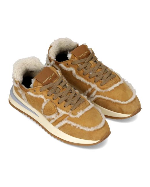 Philippe Model Metallic Sneakers