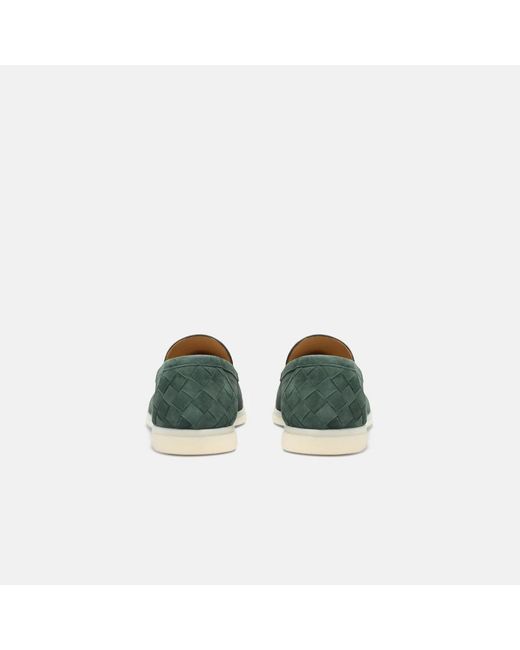 Scarosso Green Loafers for men