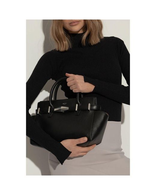 Jimmy Choo Black Handtasche diamant klein