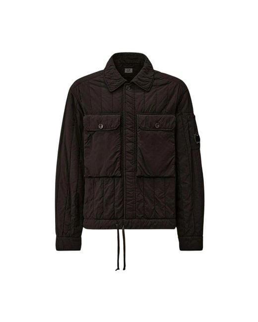 C P Company Black Light Jackets for men