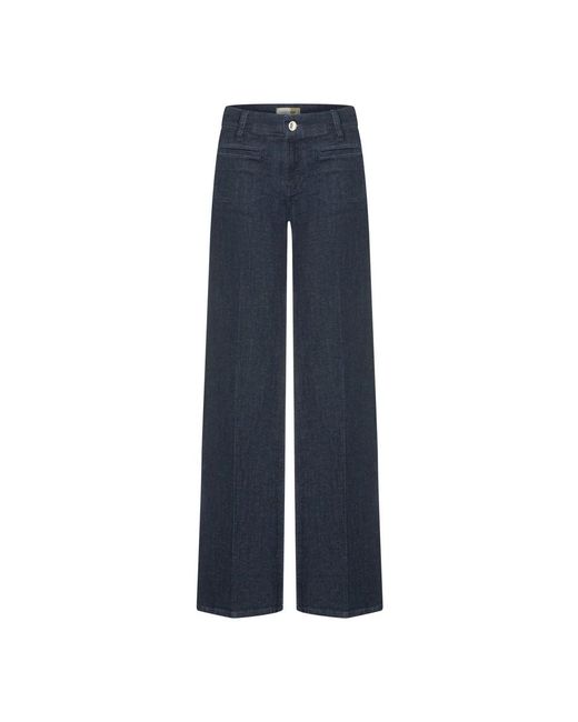 Cambio Blue Wide Jeans