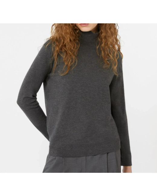 Weekend by Maxmara Truien & Vesten ,Grijs ,Grijze Coltrui in het Black