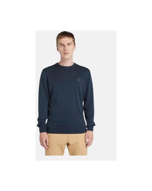Timberland Sweatshirts in het Blue voor heren