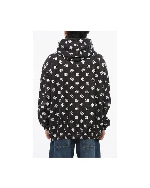 Dolce & Gabbana Black Light Jackets for men