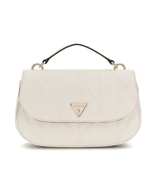 Guess White Handbags