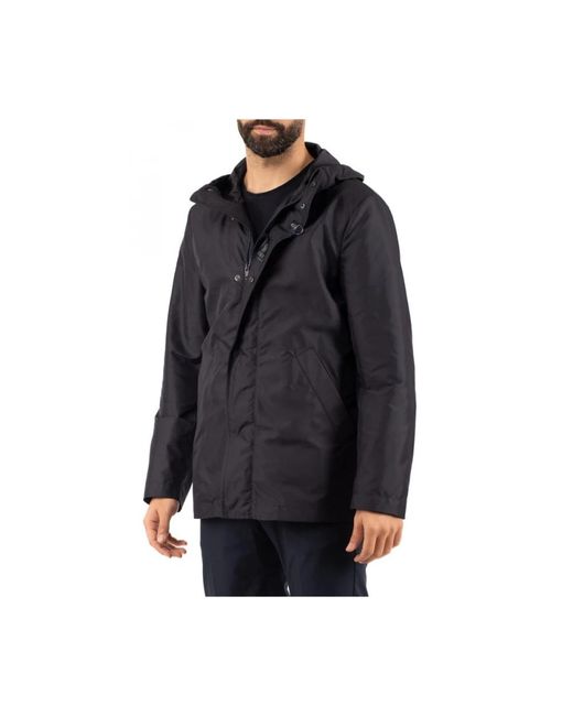 Fay Jassen ,Blauw ,Stijlvolle Blouson Jas in het Black voor heren
