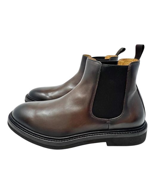 Officine Creative Black Chelsea Boots for men