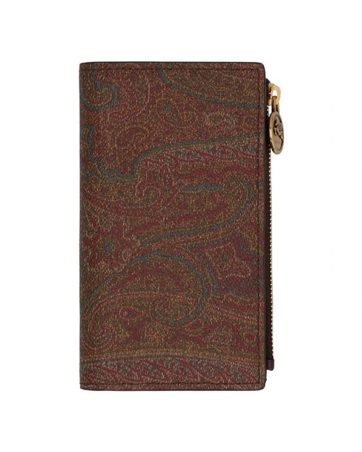 Etro Brown Wallets & Cardholders