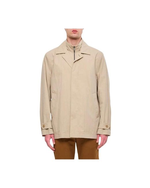 Fay Natural Single-Breasted Coats for men