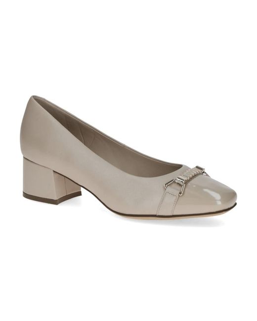 Caprice Gray Pumps