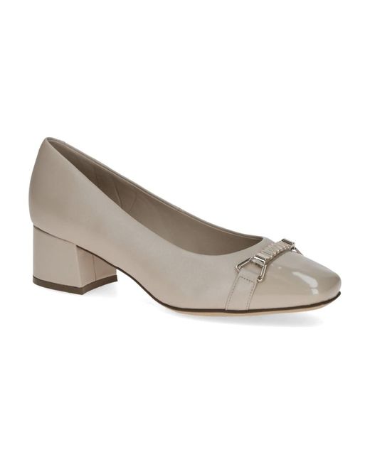 Caprice Gray Pumps