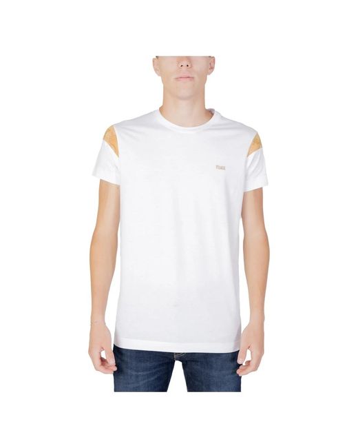 T-shirt uomo - collezione autunno/inverno - 100% cotone di Alviero Martini 1A Classe in White da Uomo