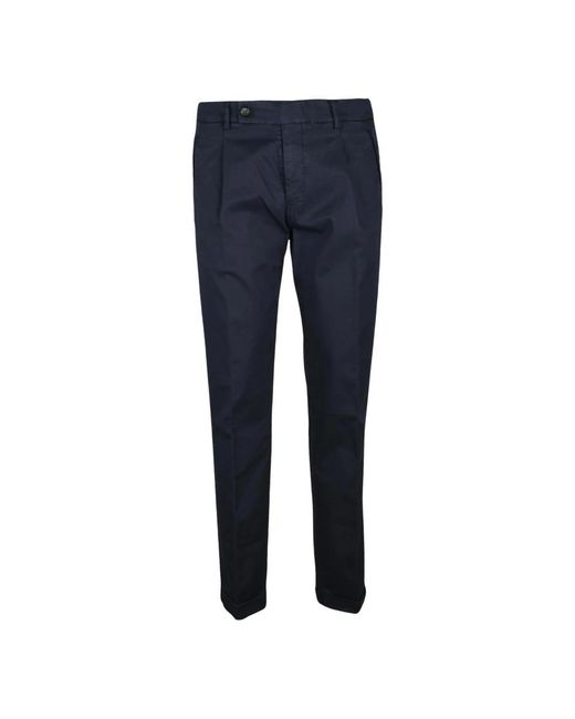 Berwich Pantalone in het Blue voor heren