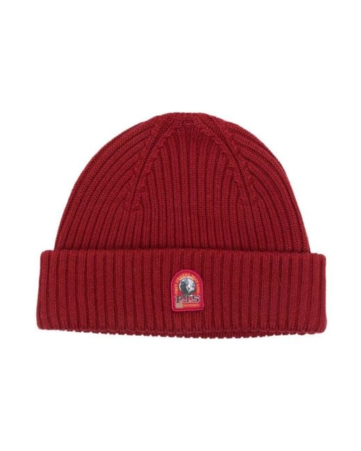Parajumpers Red Beanies for men