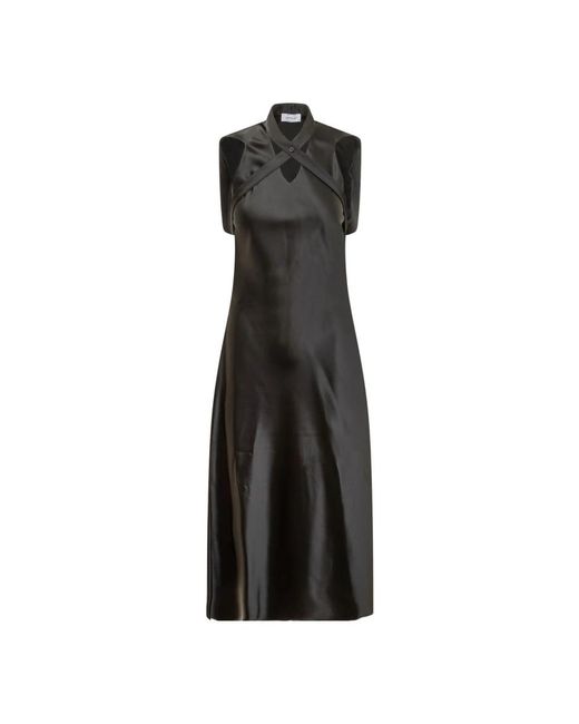 Off-White c/o Virgil Abloh Kleedjes ,Zwart ,Maxi Jurk in het Black