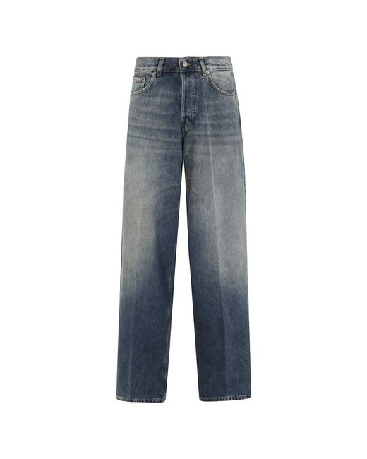 Haikure Blue Straight Fit Jeans