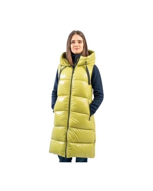 Save The Duck Vests in het Yellow