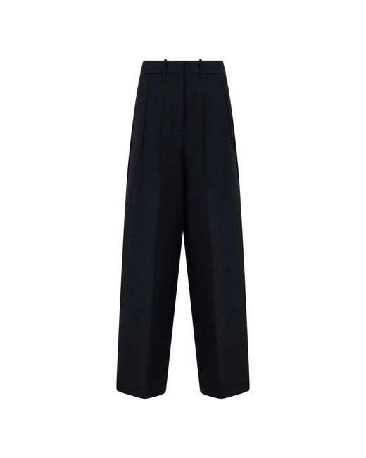 Nine:inthe:morning Blue Cropped Trousers
