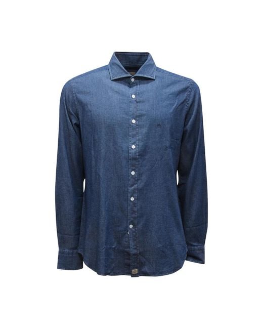 Sonrisa Blue Denim Shirts for men