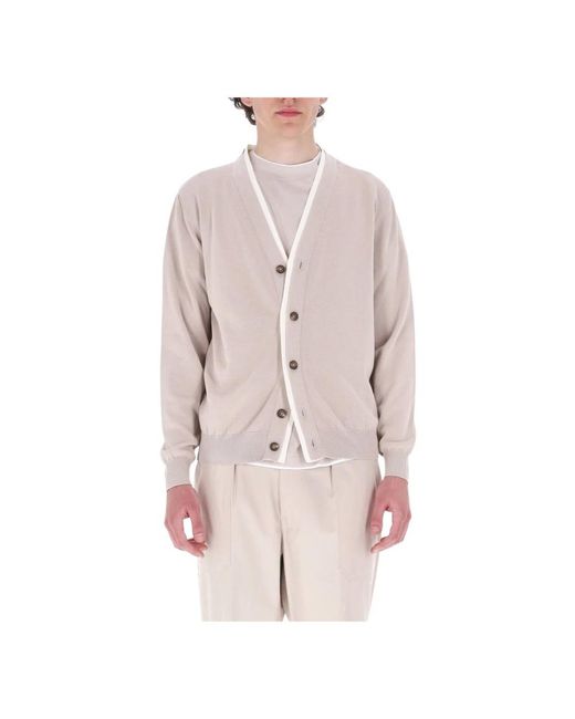 Eleventy Pink Cardigans for men