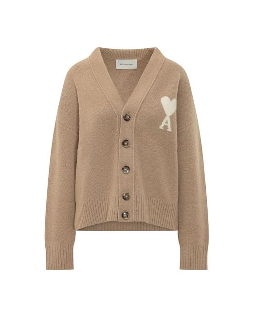 Cardigans AMI en coloris Natural