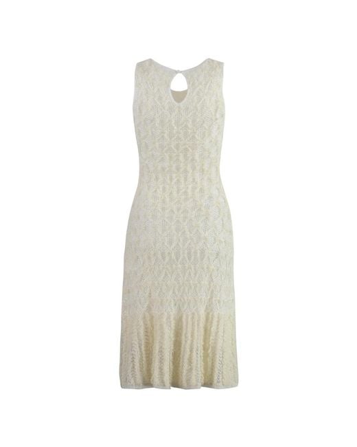 Chloé Natural Knitted Dresses