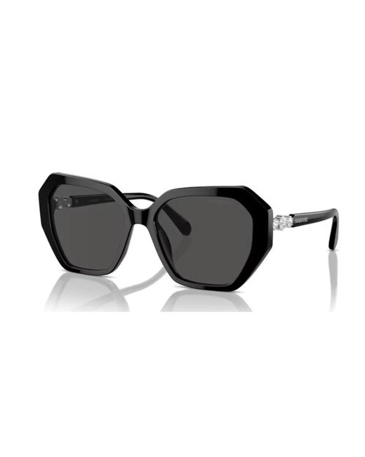 Swarovski Black Sunglasses
